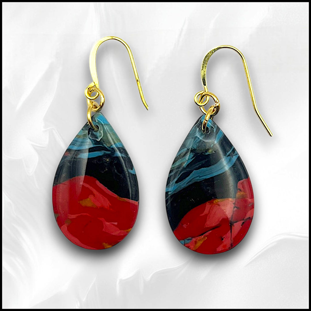 Polymer Clay Earrings - TEM2527