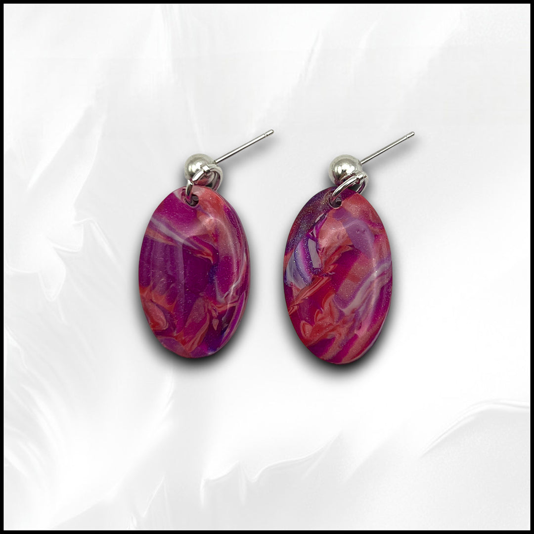Polymer Clay Earrings - TEM2599