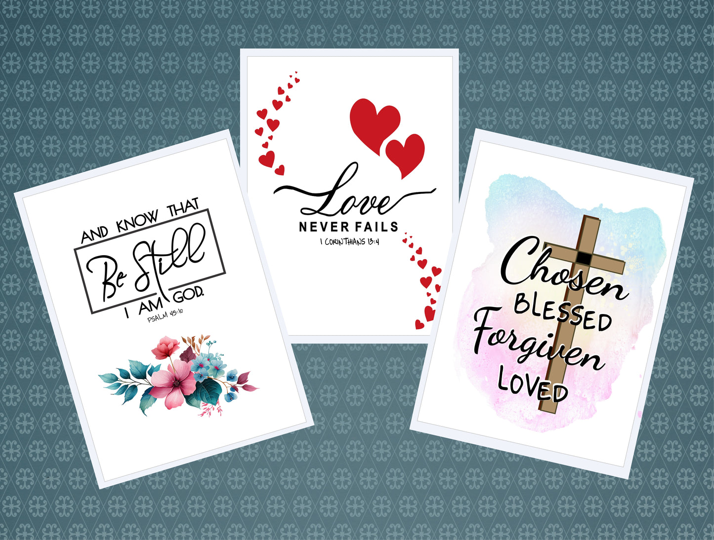 Be Still Scripture Notecards