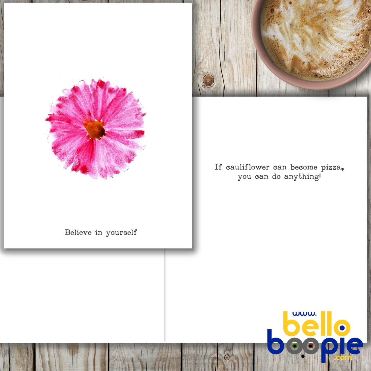 Believe In Yourself - Funny Card