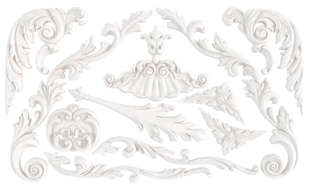 Dainty Flourishes 6X10 IOD Mould