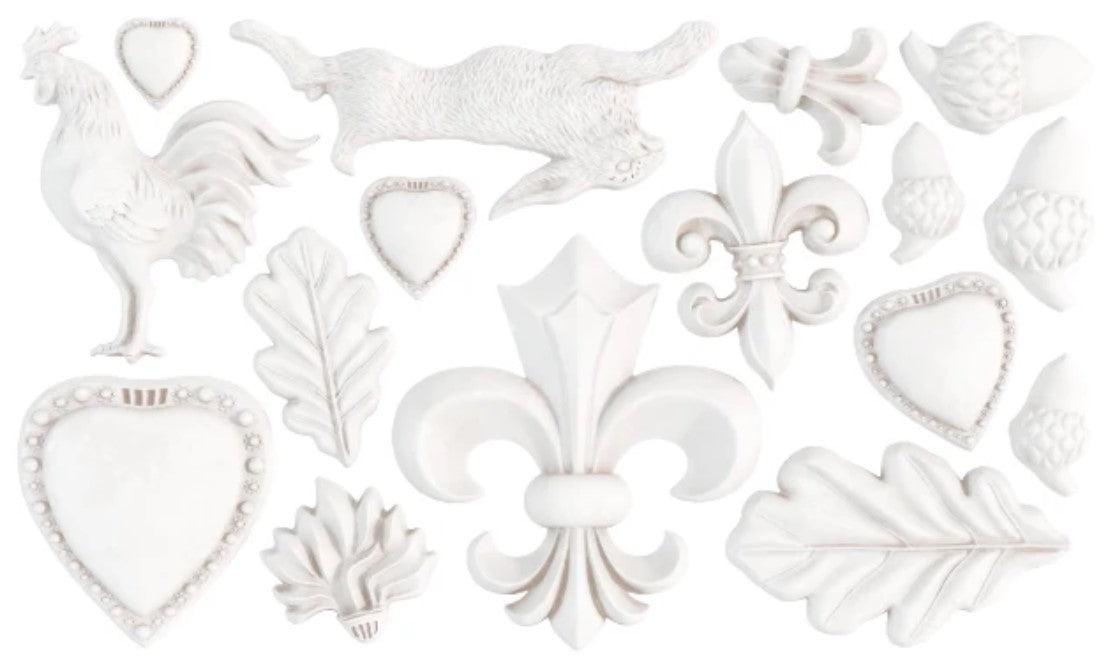 Fleur de Lis 6X10 IOD Mould