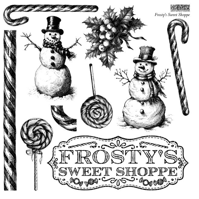 Frosty's Sweet Shoppe 12x12 IOD Stamp™