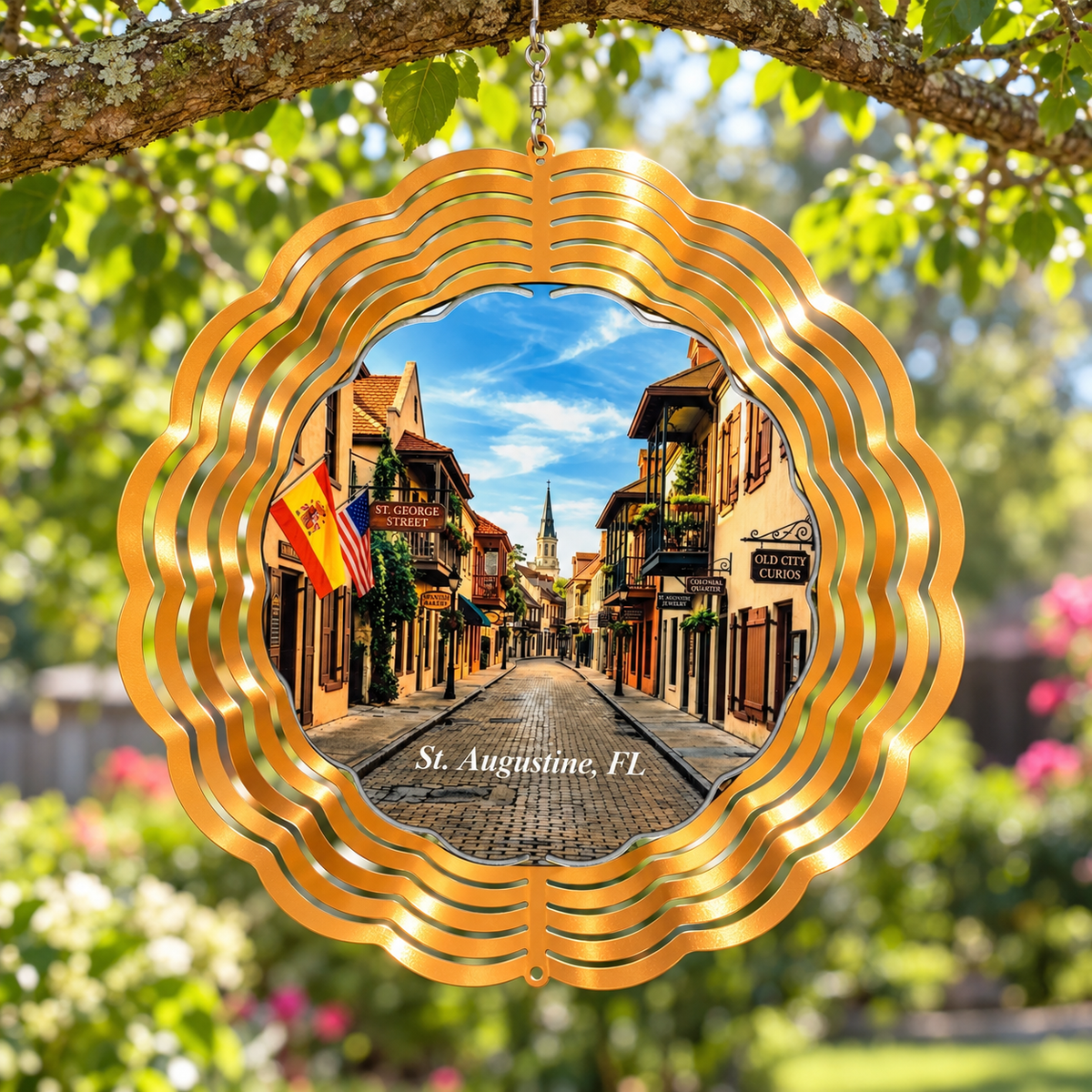 St Augustine 10" Wind Spinner