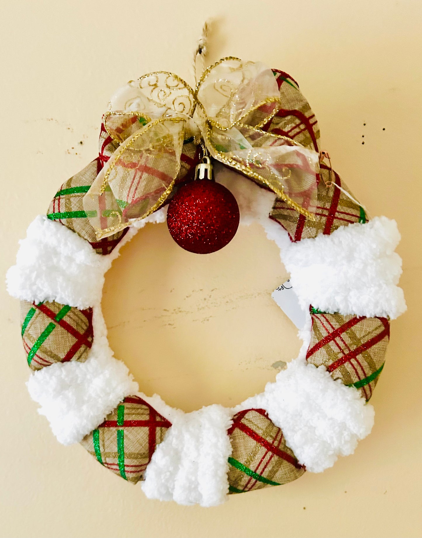 Hand Knitted Wreath