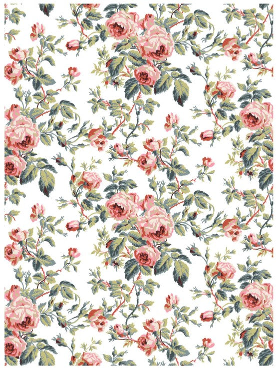 Lattice Rose IOD Paint Inlay 12x16 Pad™