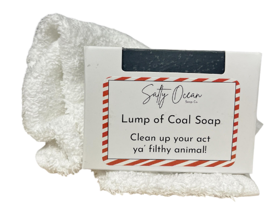A Lump of Coal - Handmade Soap
