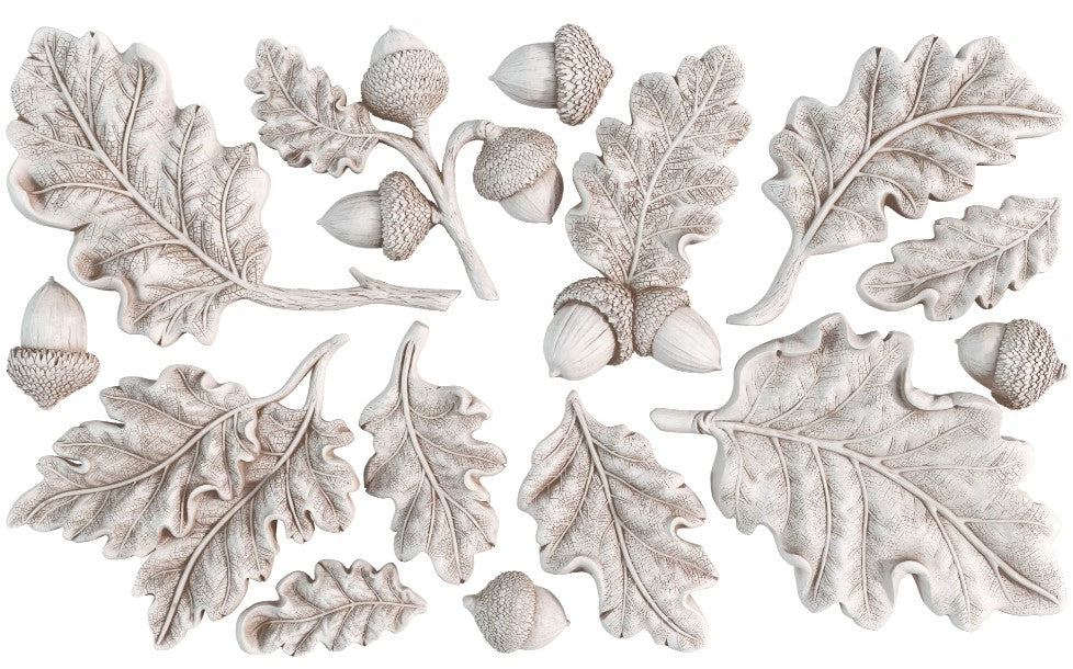 Oak Leaves & Acorns 6x10 IOD Mould™