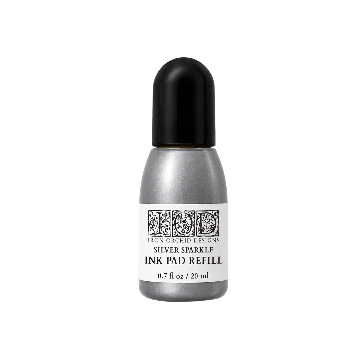 Silver Shimmer IOD Decor Ink Pad Refill
