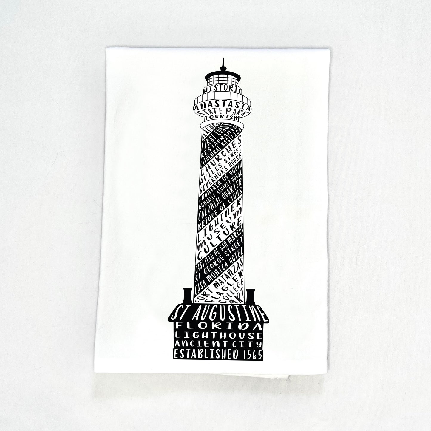 St. Augustine Tea Towel