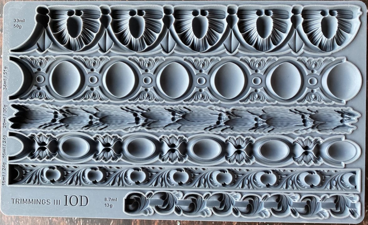 Trimmings 3 6X10 IOD Mould