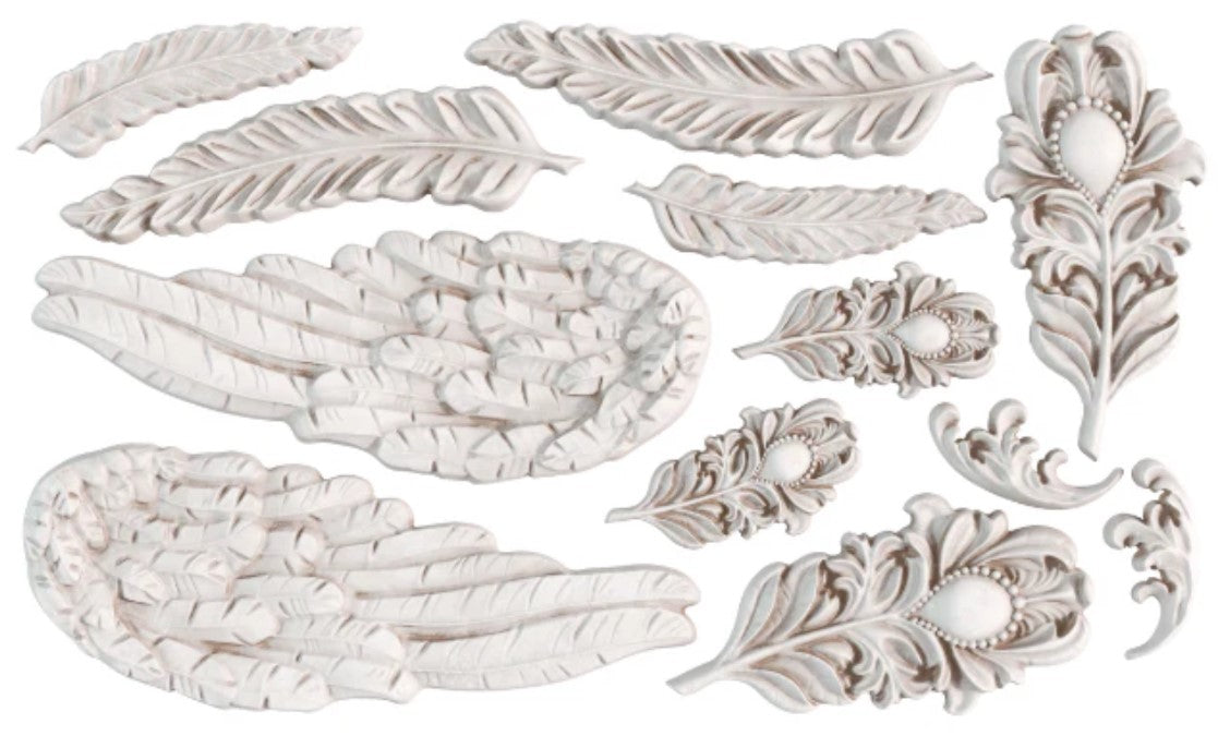 Wings & Feathers 6X10 IOD Mould