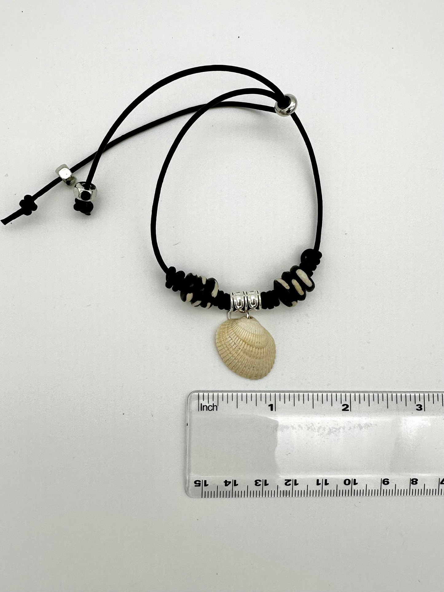 Black and Bone Shell Jewelry Set