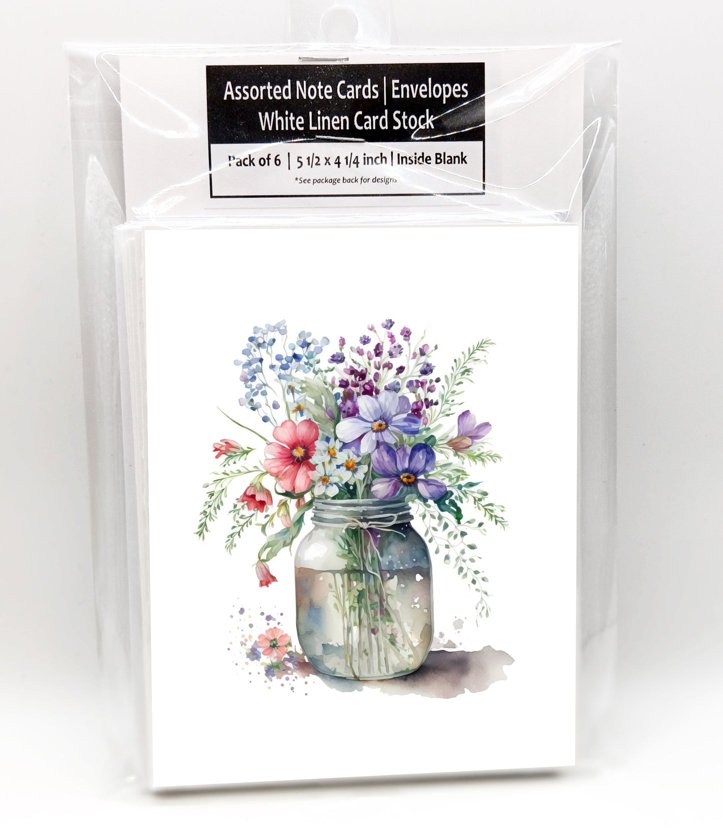 Floral Vase Notecards