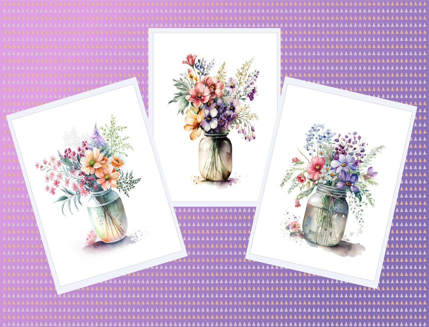 Floral Vase Notecards
