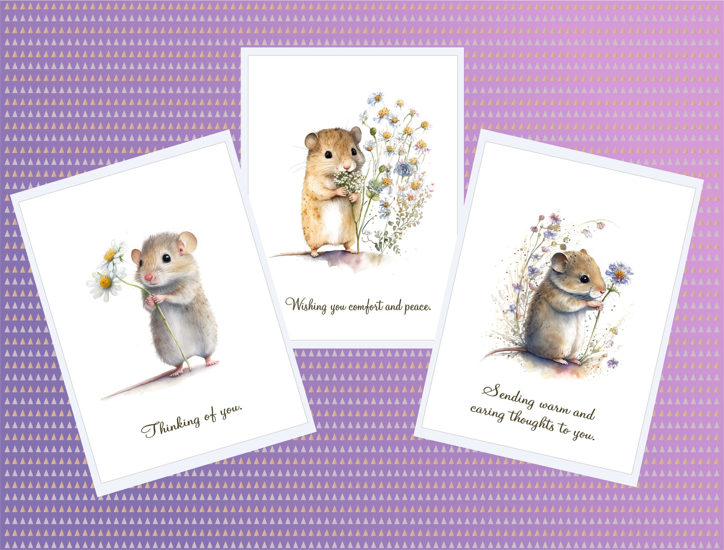 Mouse Notecards