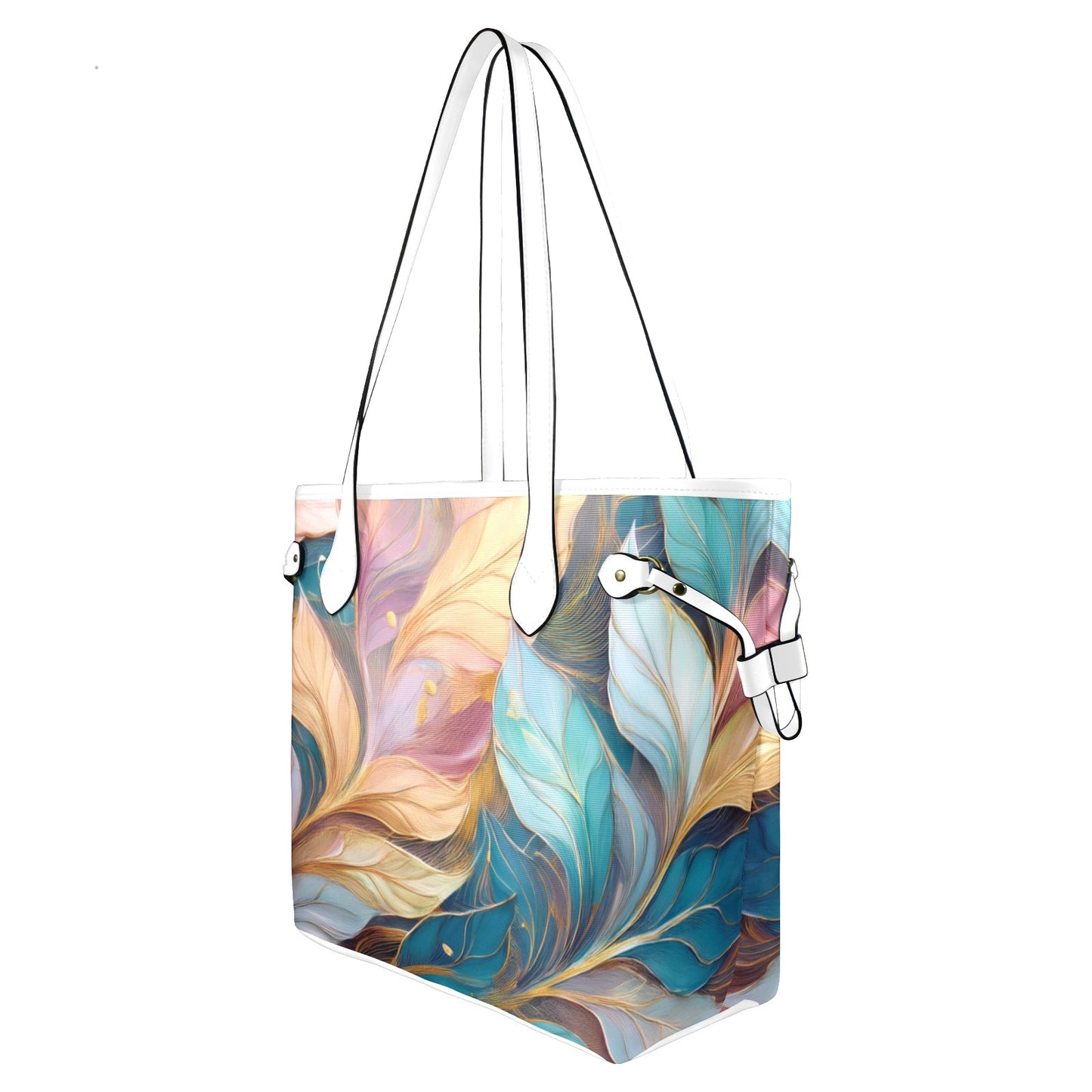 Artive' Handbag Pastel Leaves