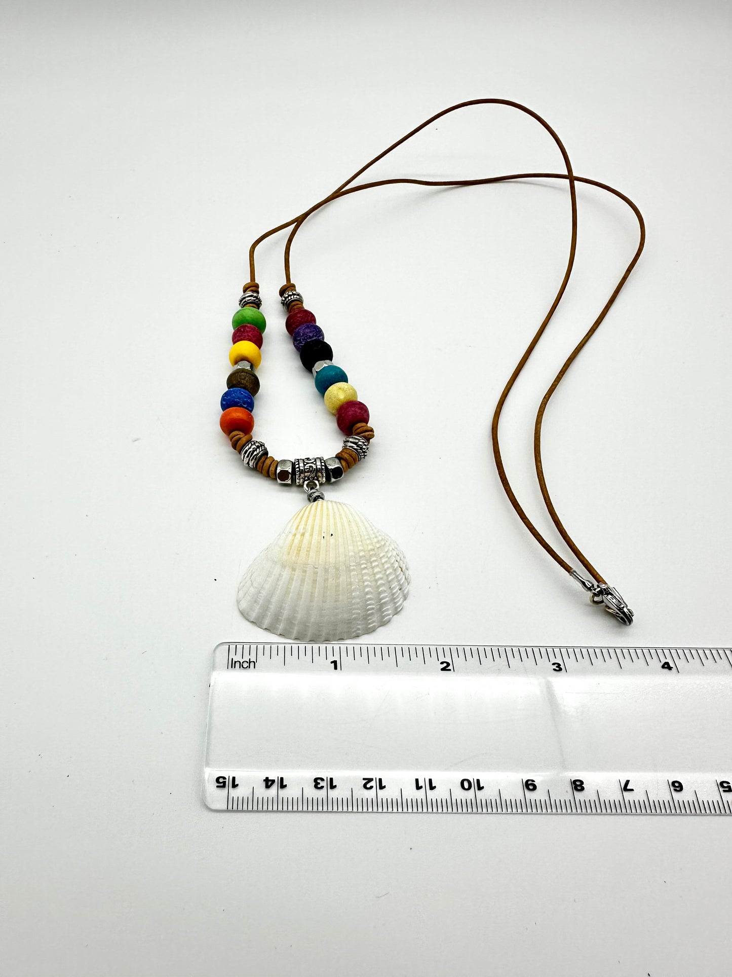 Colorful Shell Necklace and Bracelet Set