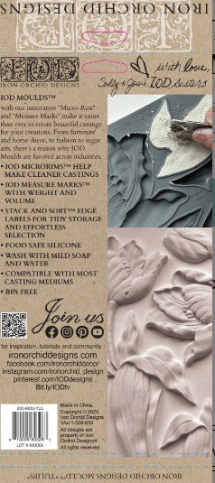 Tulips 6x10 IOD Mould