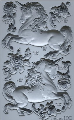 Unicorns 6x10 IOD Mould™