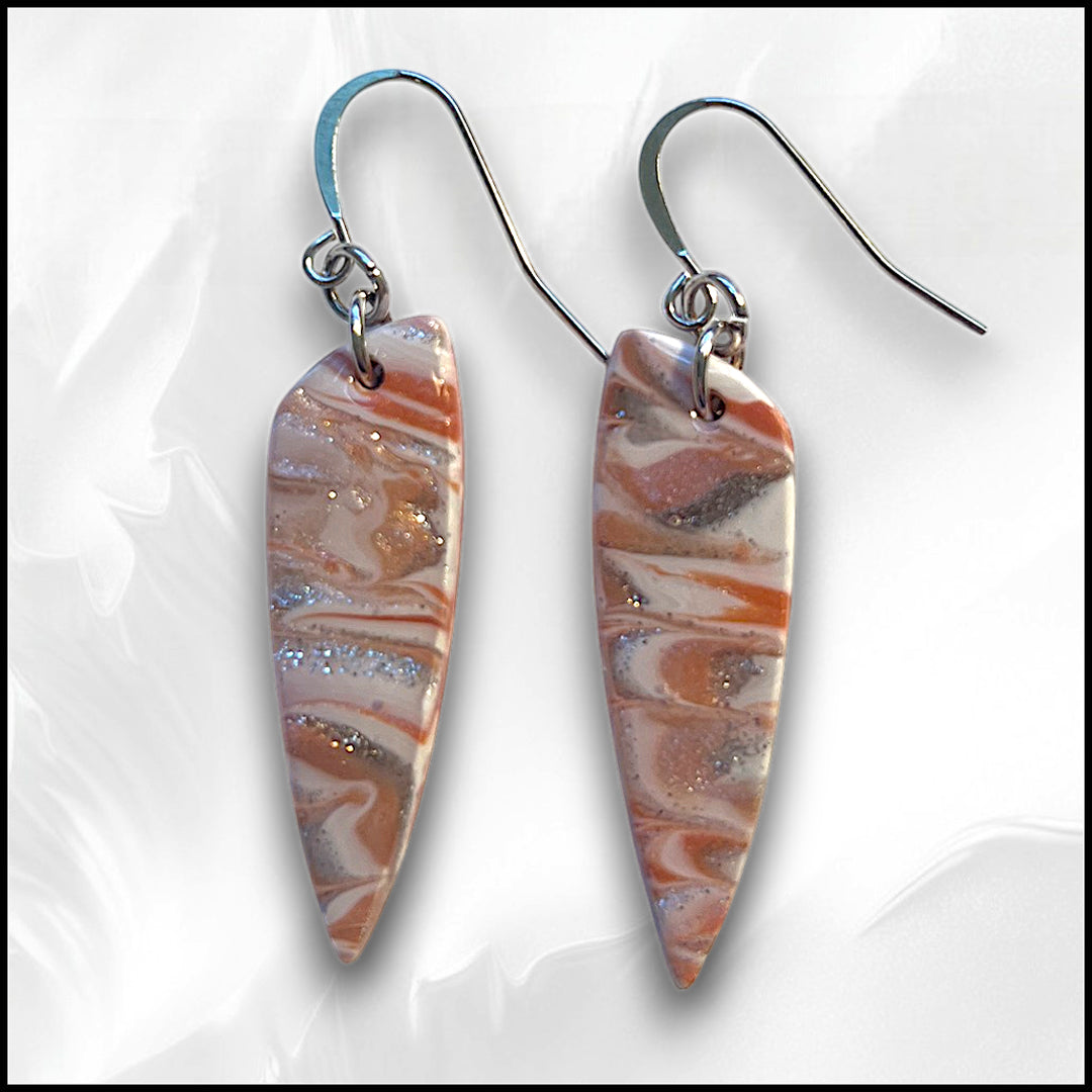 Polymer Clay Earrings - TEM1640