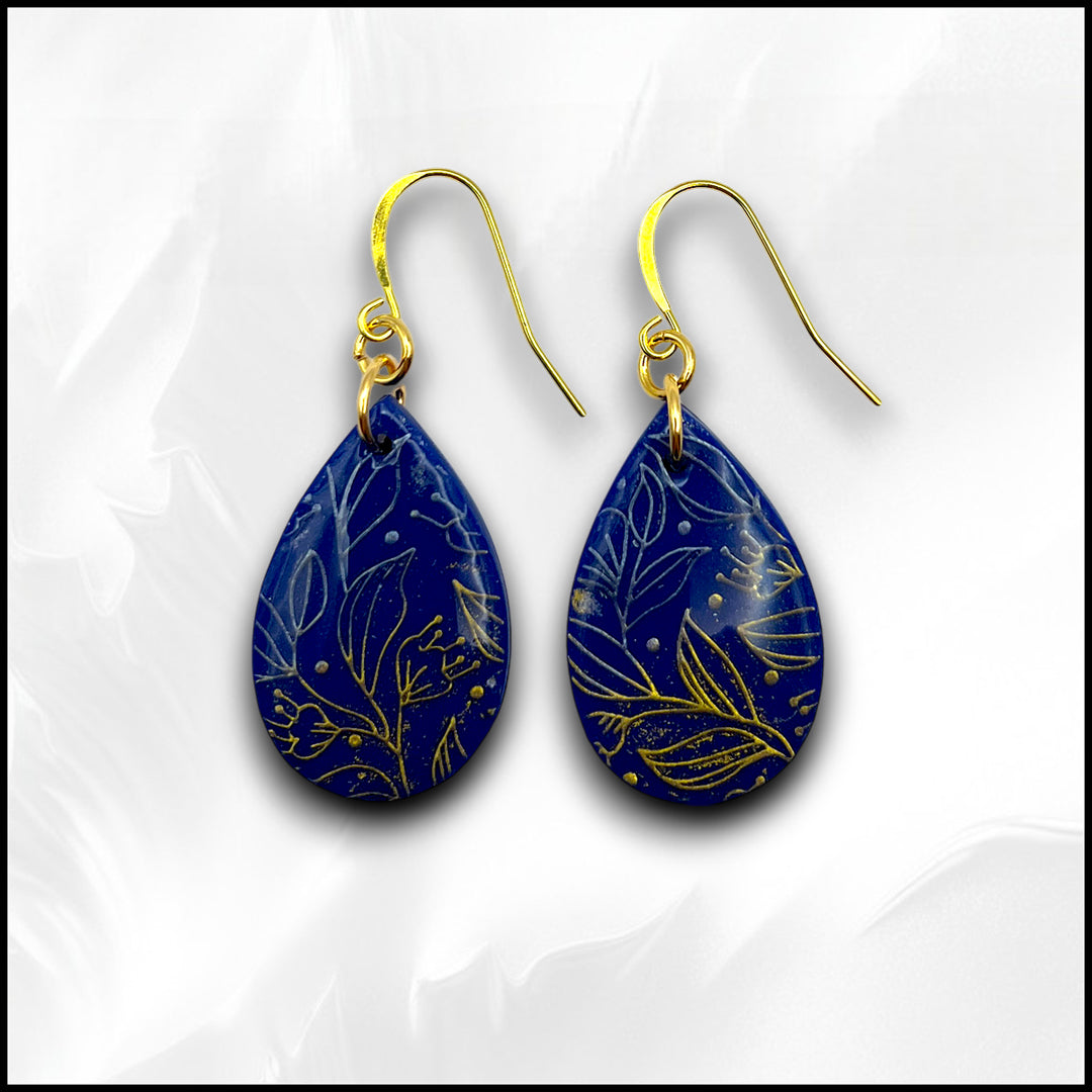 Polymer Clay Earrings - TEM2597