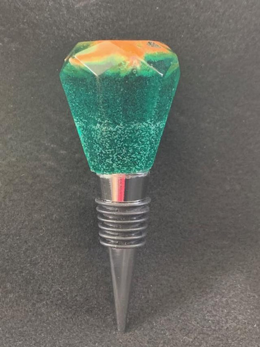 Resin and Stainless-Steel Bottlestopper