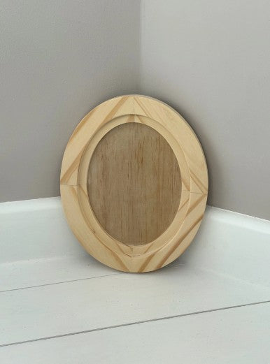 IOD Oval Wood Gallery Blank 8.5x10.6