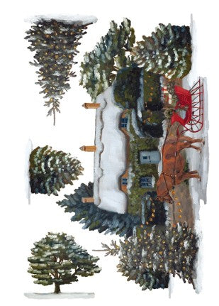 A Cotswold Christmas IOD Transfer 8x12 Pad™