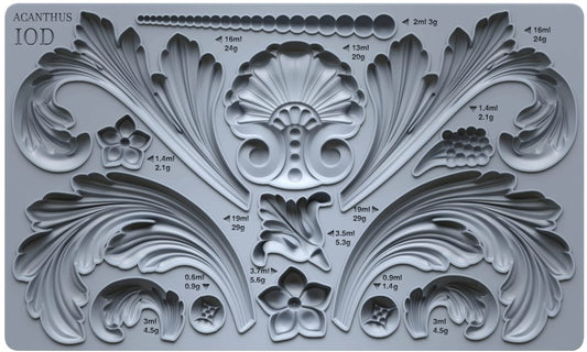 Acanthus 6X10 IOD Mould