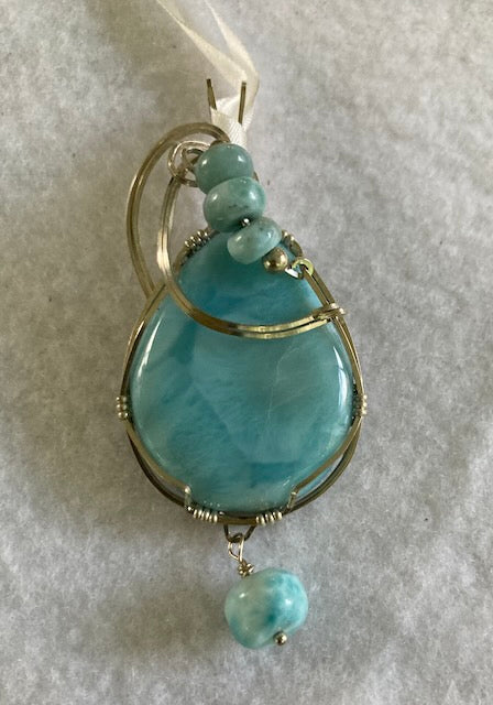 Larimar Pendant