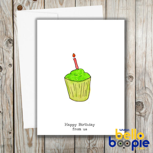 Birthday From Us - Birthday Card