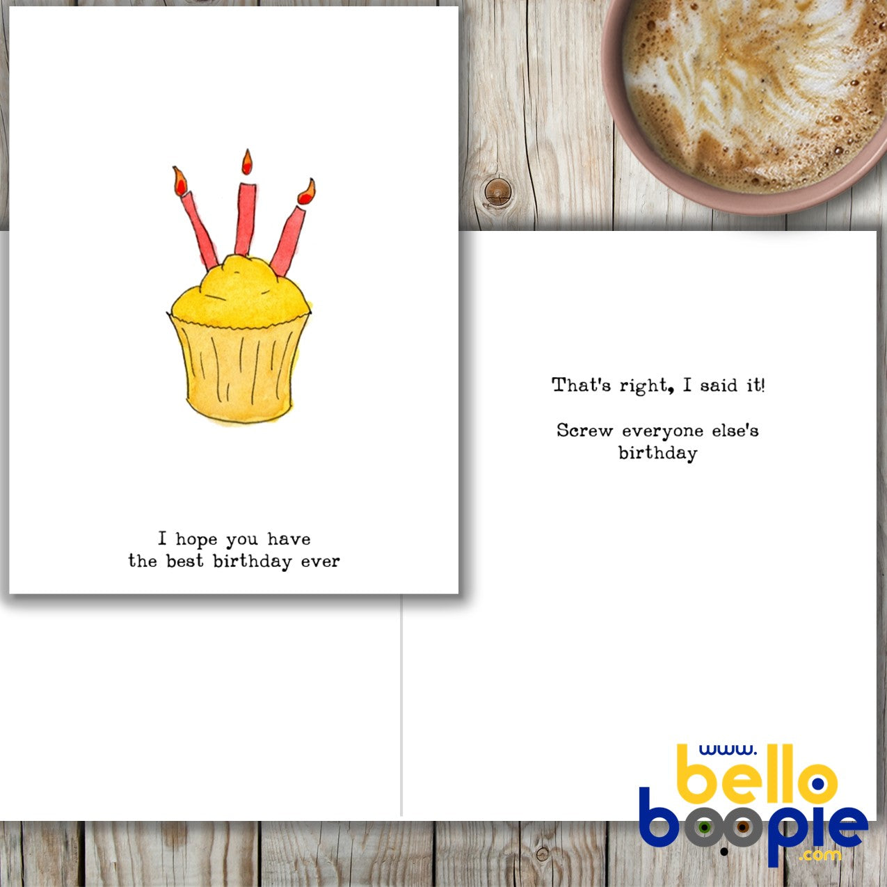 Birthday Said It - Birthday Card