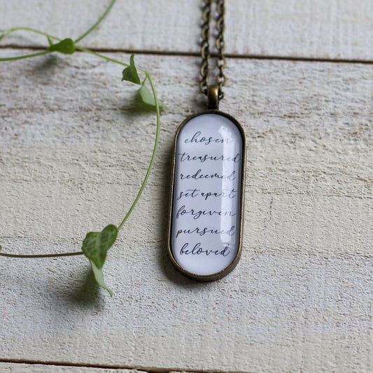 Chosen Treasured - Pendant Necklace