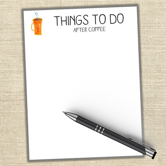 Coffee Notepad