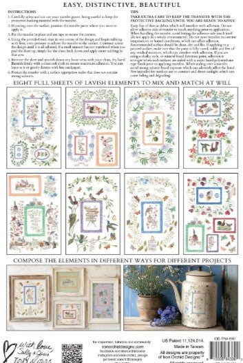 Emily Clare IOD Transfer 8x12 Pad