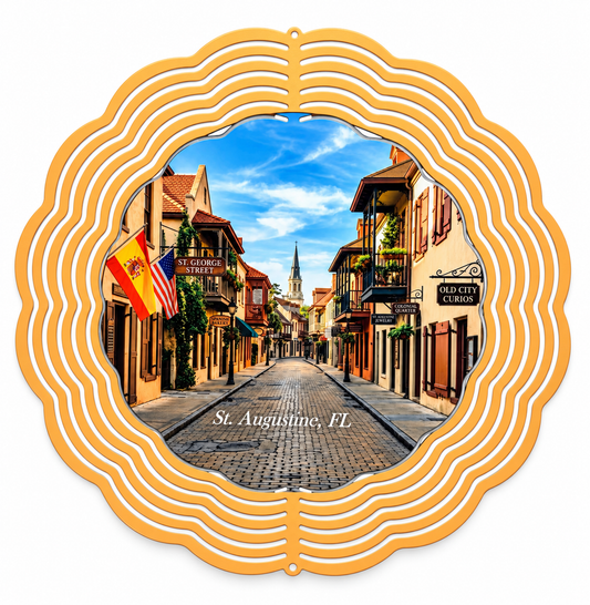 St Augustine 10" Wind Spinner