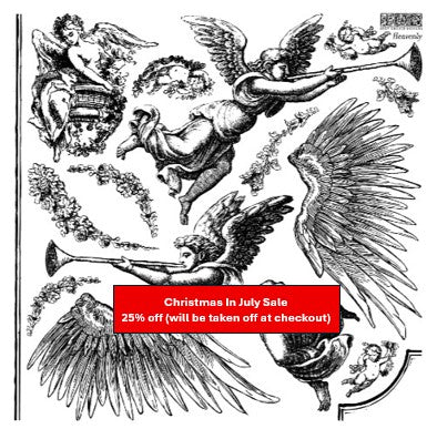 Heavenly 12x12 IOD Stamp