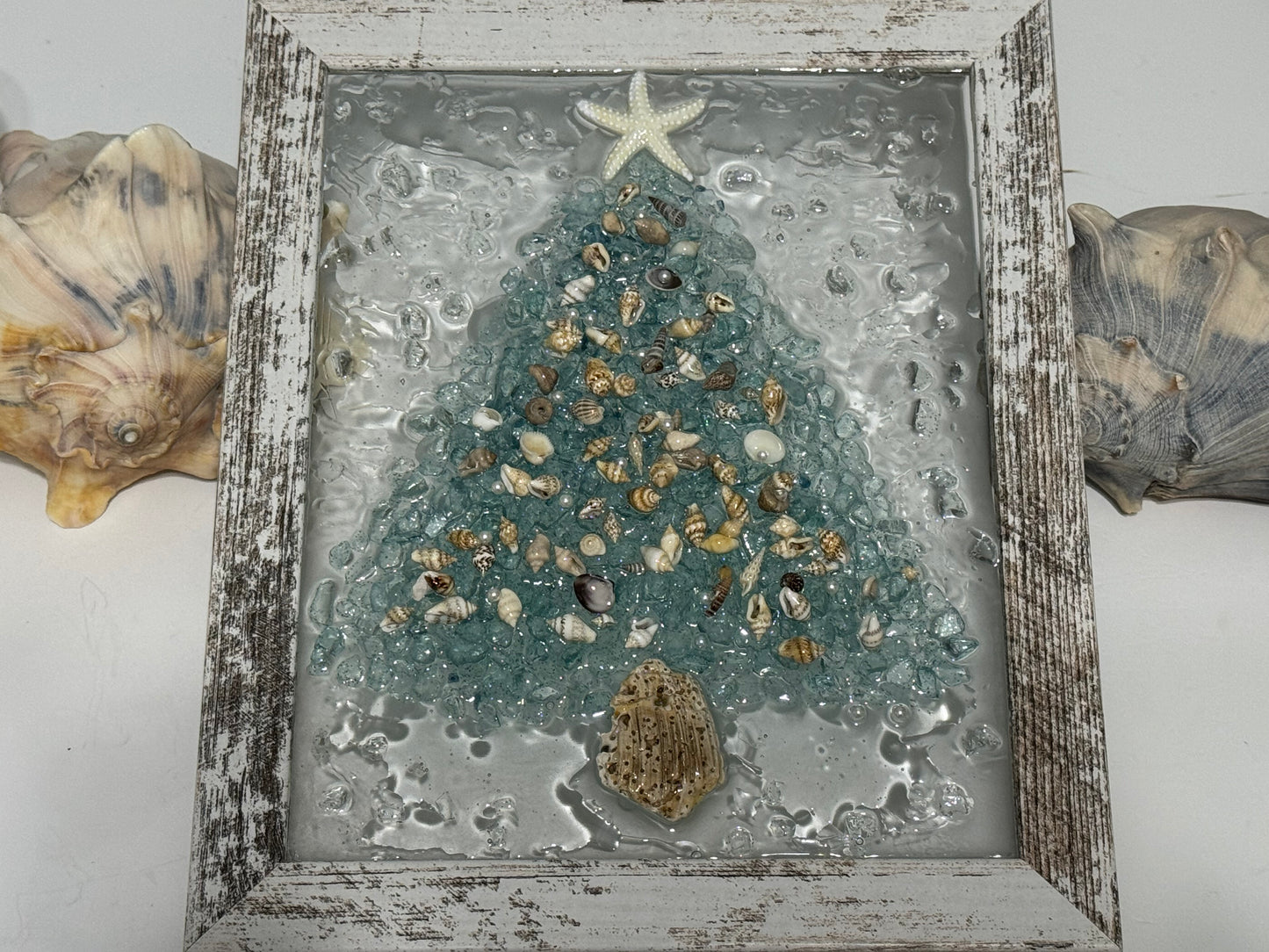Aqua Coastal Christmas Tree