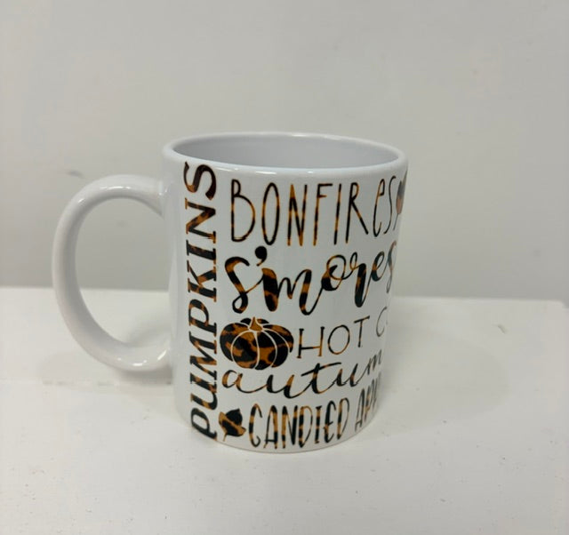 12 oz Mug - Happy Fall!