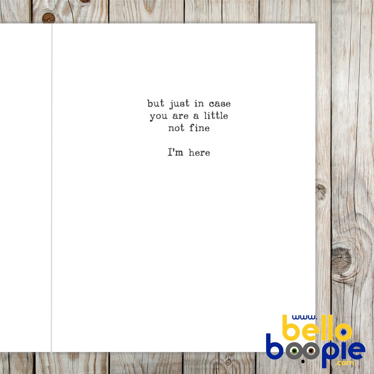 I'm Fine - Funny Card