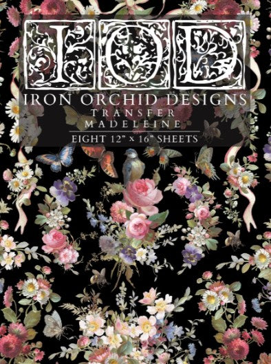 Madeleine IOD Transfer 12x16 Pad