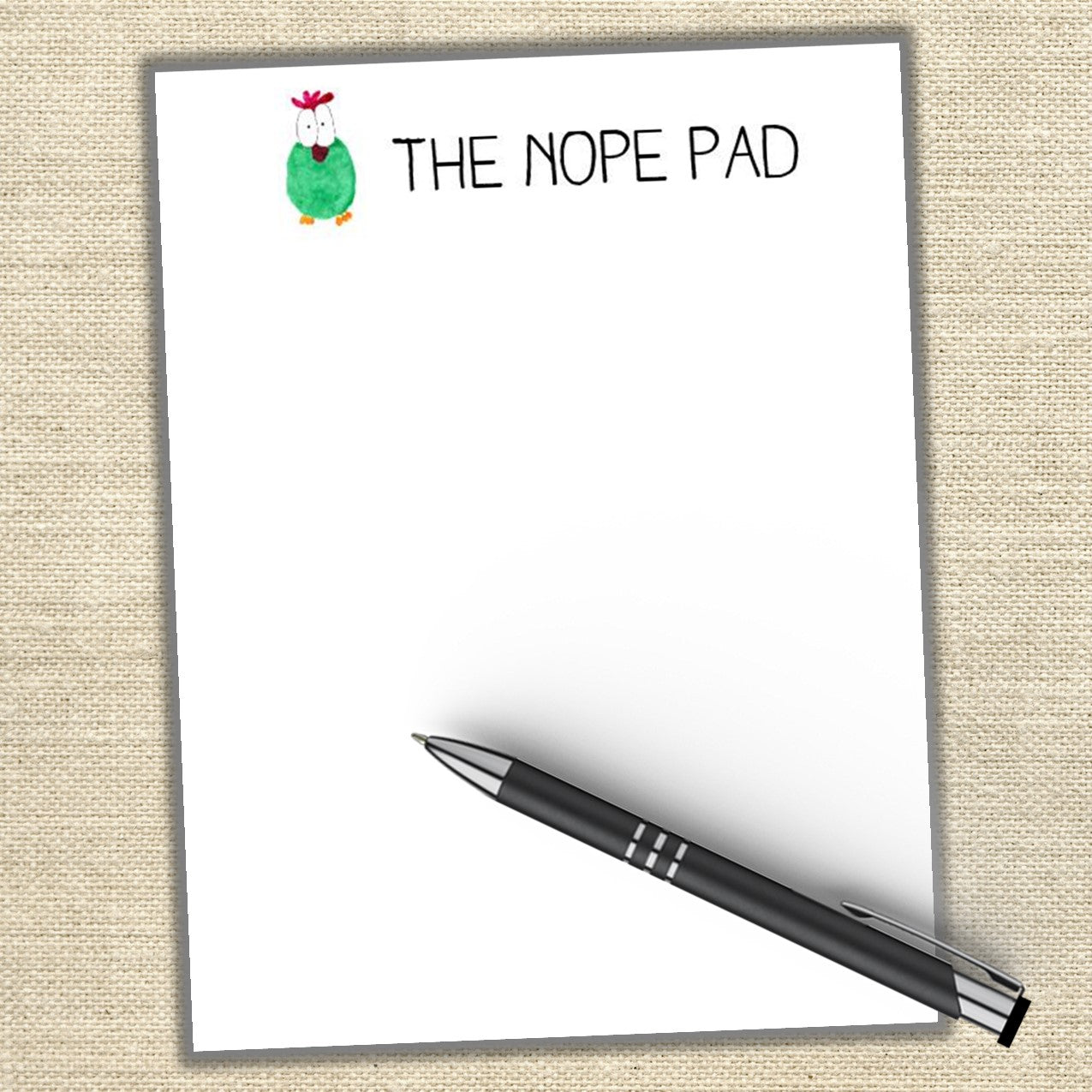 The Nope Pad Notepad