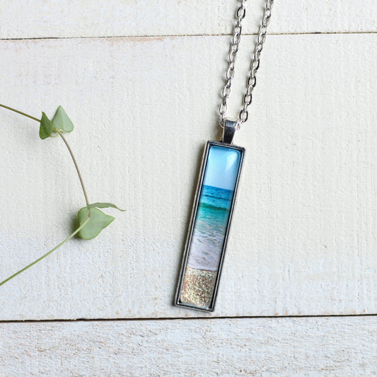 Beach Scene - Pendant Necklace