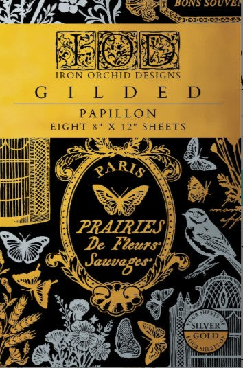 Papillon IOD Foil Transfer 8x12 Pad