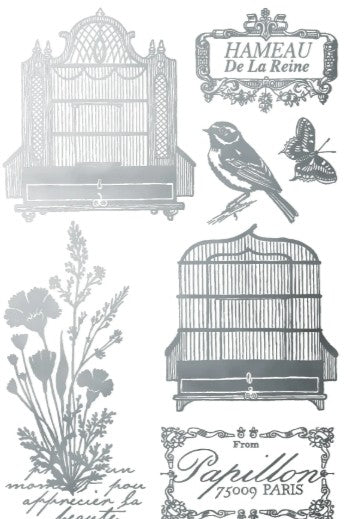 Papillon IOD Foil Transfer 8x12 Pad