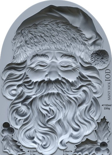 Saint Nick 5x7 IOD Mould™