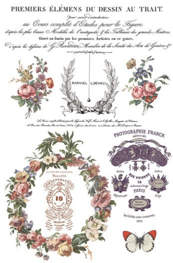 Saint Ouen IOD Transfer 8x12 Pad