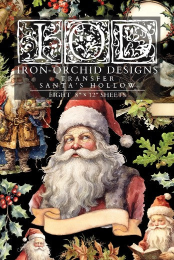 Santa's Hollow IOD Transfer 8x12 Pad™