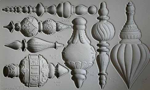 Baubles Mould 6” x 10”